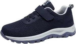Men's Fashion Versatile Walking Shoes Business Mesh Breathable Walking Shoe Men's Classic Casual Walking Shoes