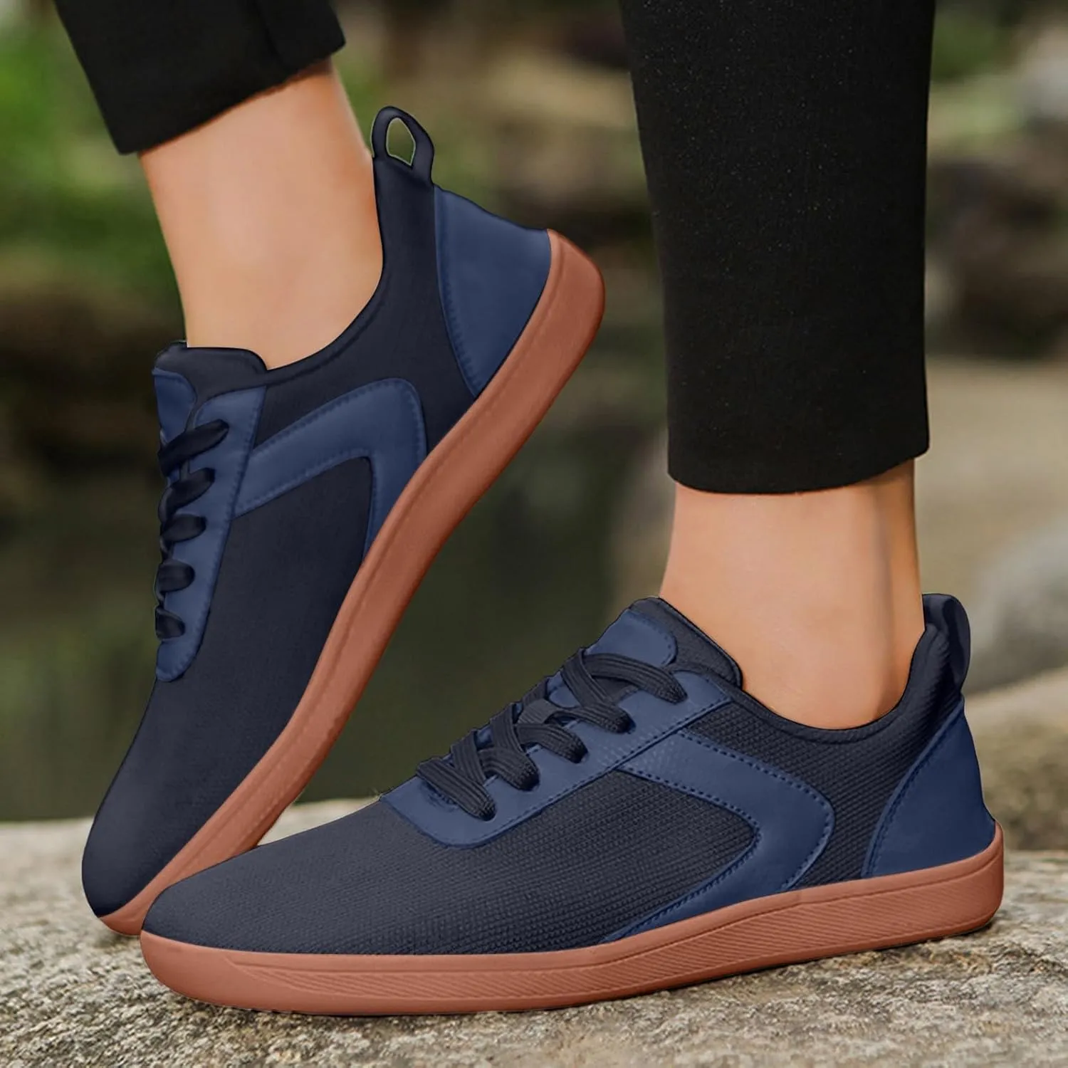 Men's Orthopedic Comfortable Lace Up Shoes Mesh Breathable Walking Shoe Men's Comfortable Canvas Shoes