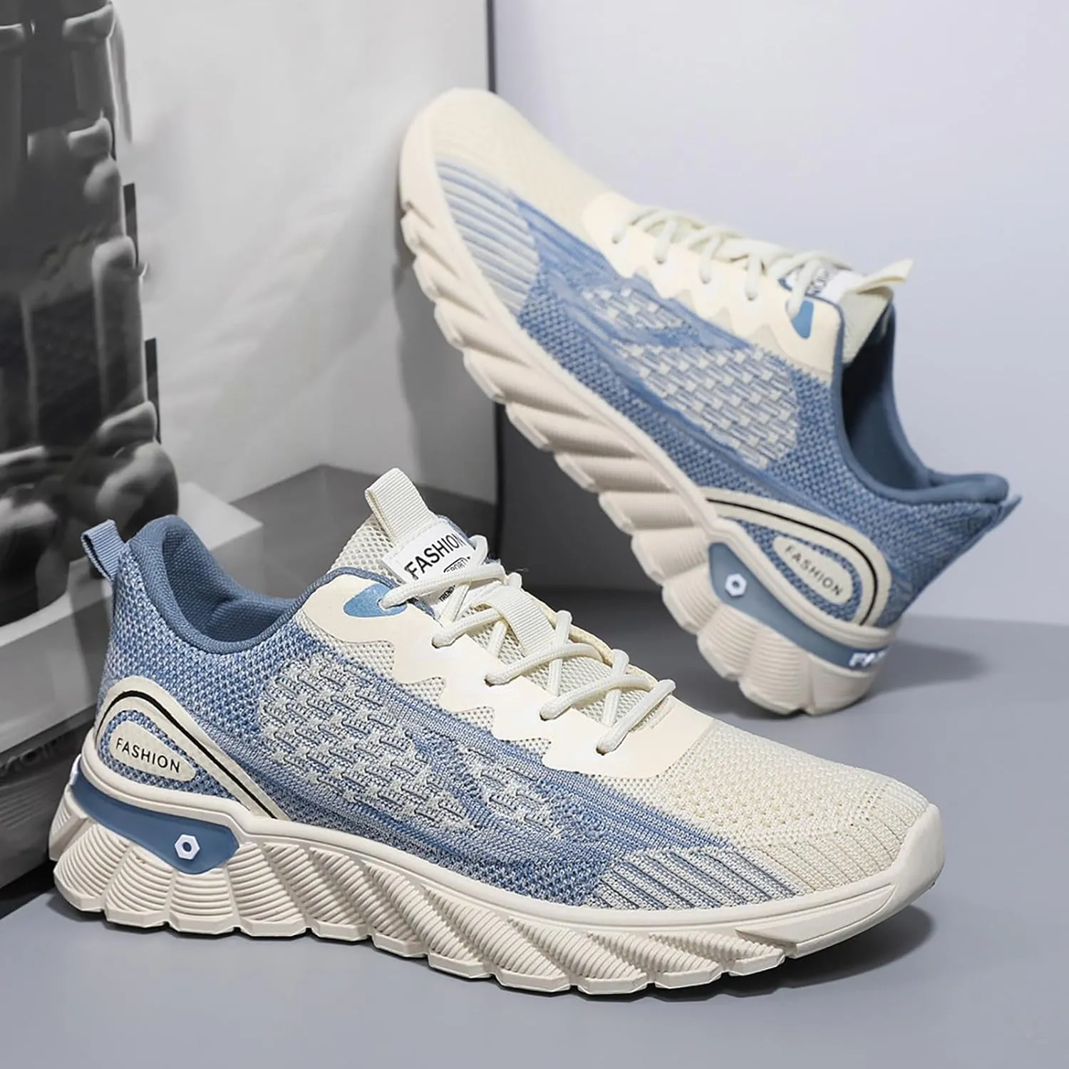 Men's Shoes Summer New Breathable Casual Fly Weaving Mesh Mesh Shoes Running Casual Sports Sneaker Boots for Men