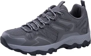 Men's Slip on Walking Shoes Comfy Knitted Hiking Shoes Memory Foam Breathable Fashion Sneakers Non Slip Indoor Outdoor Training Gym Shoes Wide Width