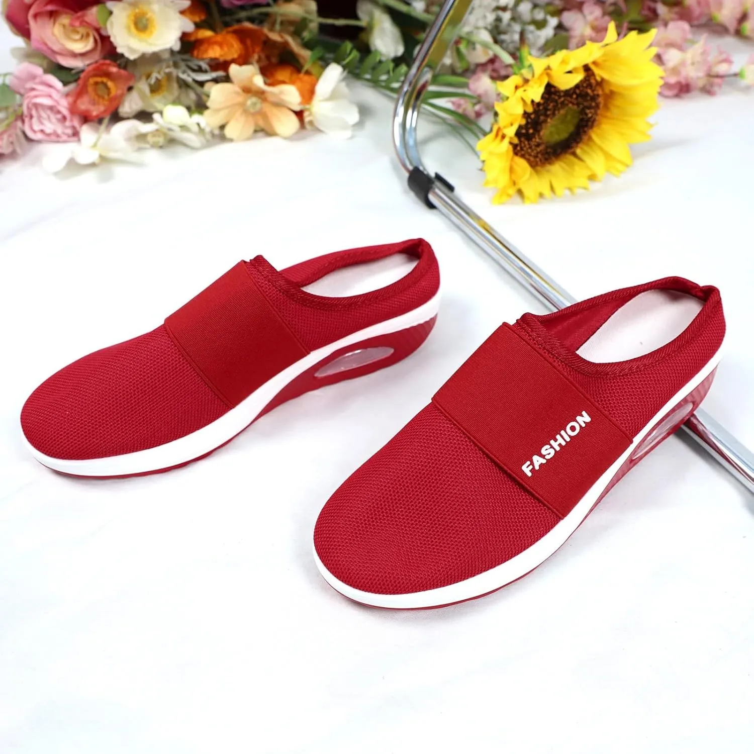 Mens Slippers with Arch Support Casual Mules Non Slip Work Shoes Women Casual Brown Casual Shoes Fashion Sneakers 2025 Slip On Tennis Shoe Trainers Shoe
