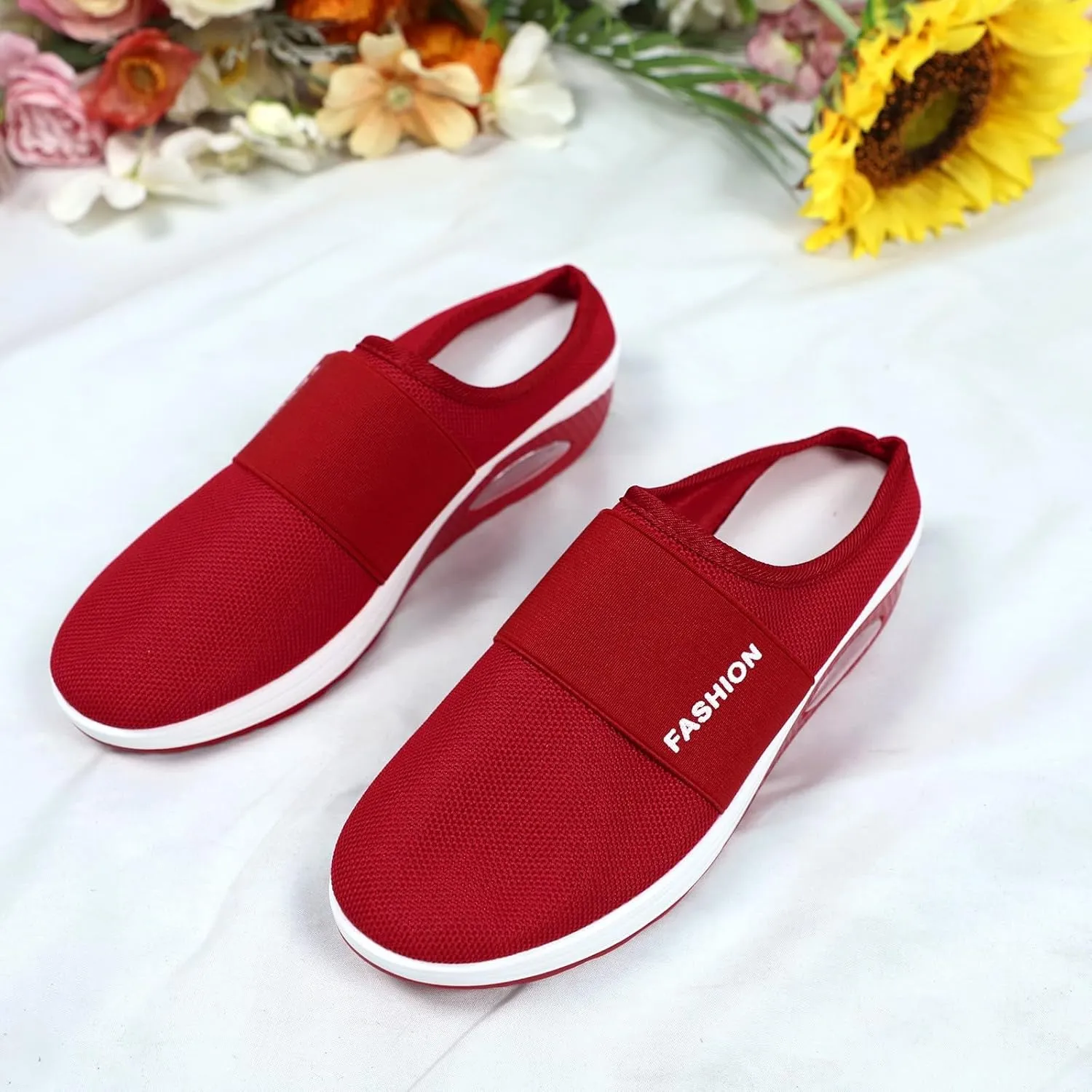 Mens Slippers with Arch Support Casual Mules Non Slip Work Shoes Women Casual Brown Casual Shoes Fashion Sneakers 2025 Slip On Tennis Shoe Trainers Shoe