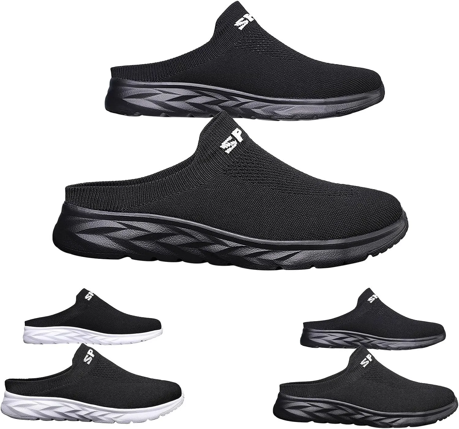 Mens Slippers with Arch Support Casual Mules Non Slip Work Shoes Women Food Service Casual Dress Shoes Platform Sneakers Steel Toe Tennis Shoe Trainers Shoe