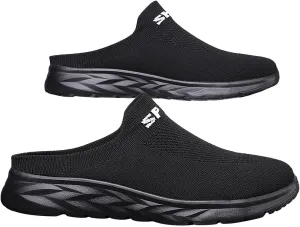 Mens Slippers with Arch Support Casual Mules Non Slip Work Shoes Women Food Service Casual Dress Shoes Platform Sneakers Steel Toe Tennis Shoe Trainers Shoe