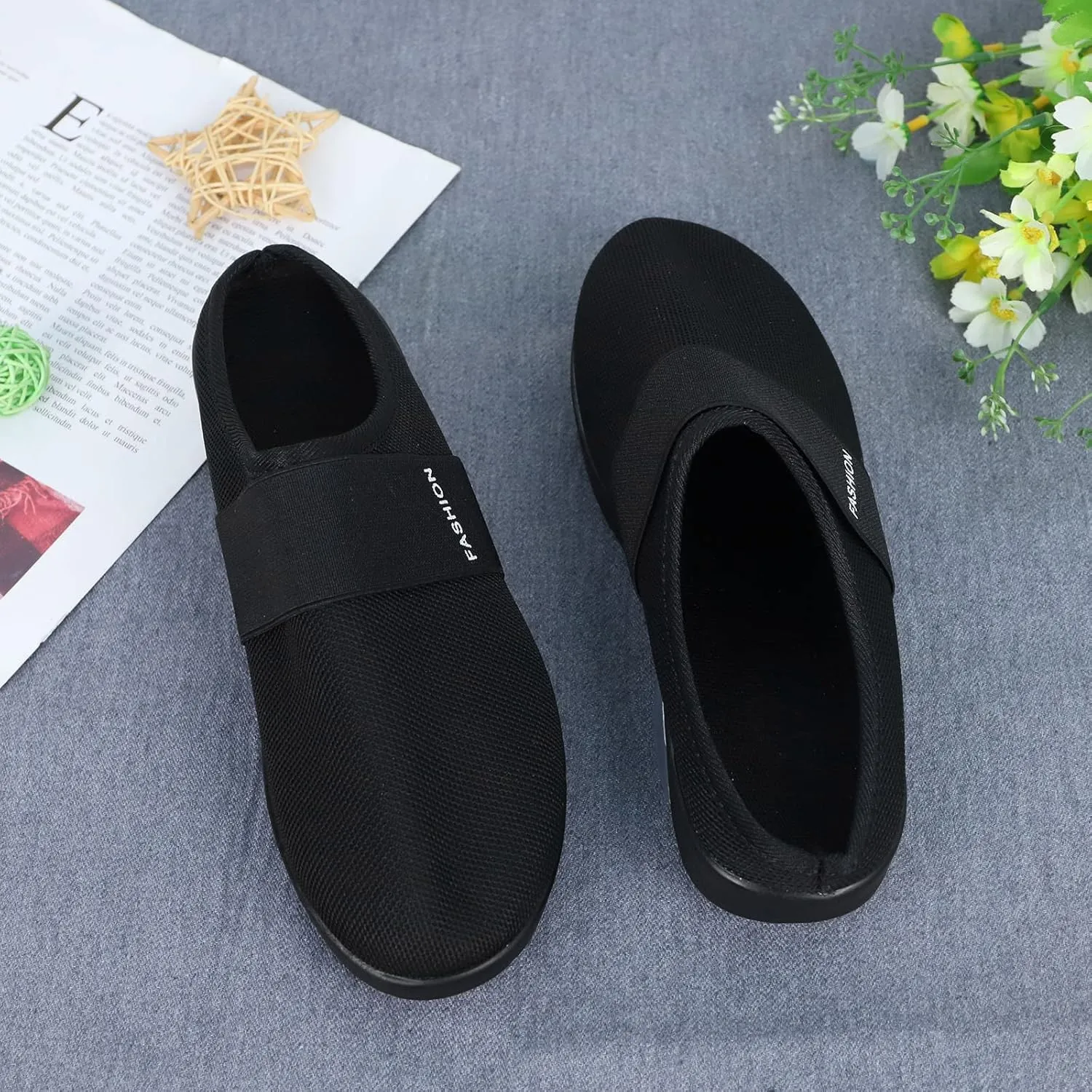 Mules for Women 2025 Summer Slip On Backless Sneakers Closed Toe Wide Width Orthopedic Walking Mesh Beach Sandals