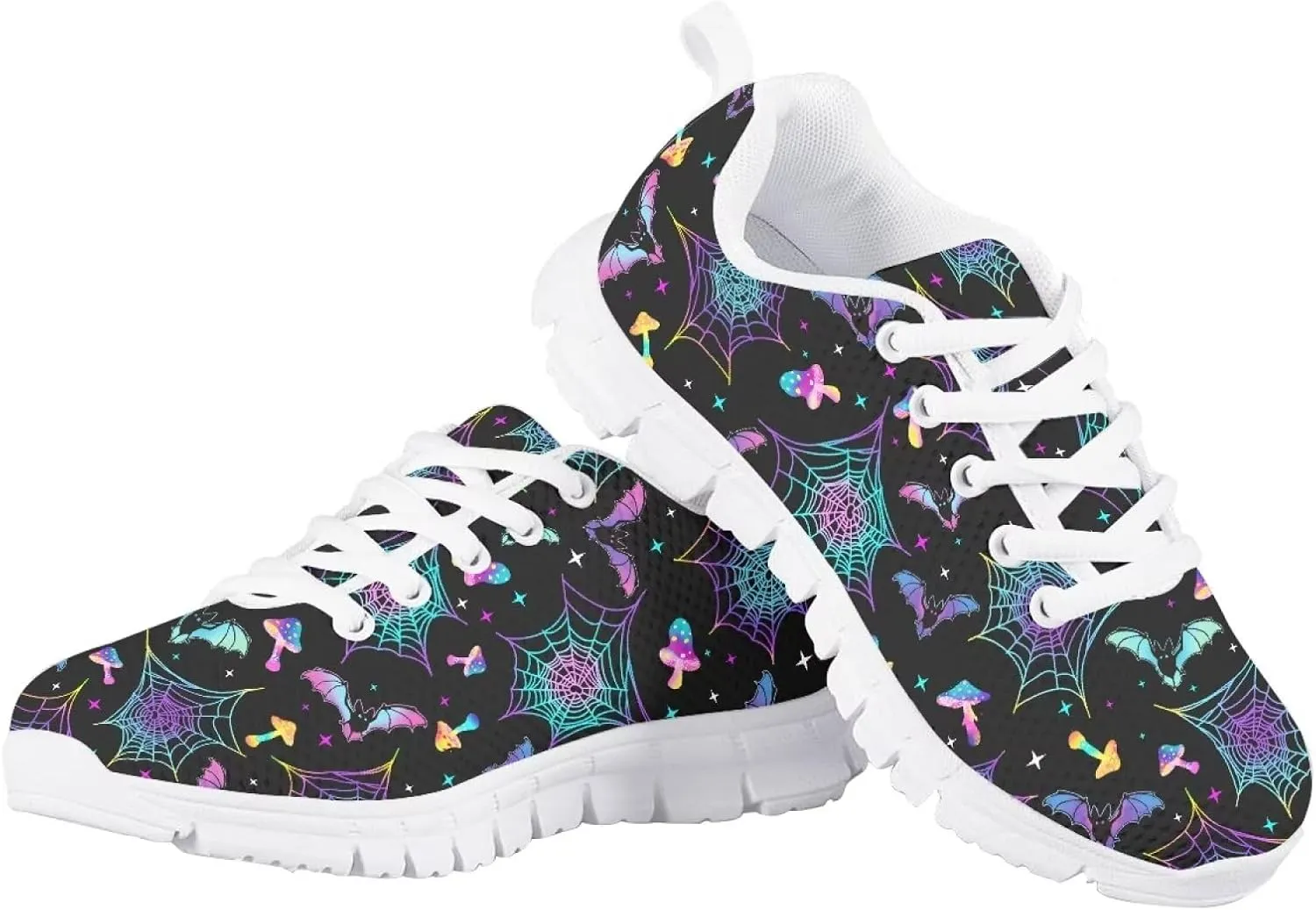 Mumeson Kid's Mesh Sneakers,Breathable Mesh Sneaker Lace Up Trainers Running Shoes 28-36