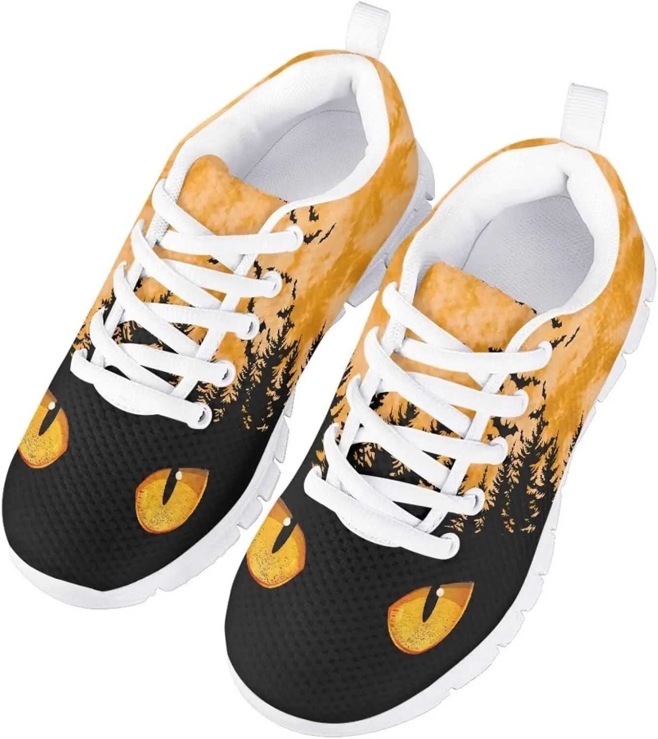 Mumeson Kid's Mesh Sneakers,Breathable Mesh Sneaker Lace Up Trainers Running Shoes 28-36