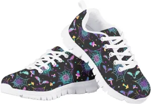 Mumeson Kid's Mesh Sneakers,Breathable Mesh Sneaker Lace Up Trainers Running Shoes 28-36