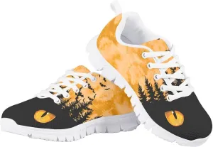 Mumeson Kid's Mesh Sneakers,Breathable Mesh Sneaker Lace Up Trainers Running Shoes 28-36