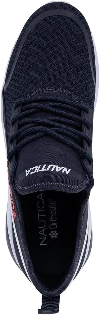 Nautica Men's Sneakers - Air Cushion Lace-Up Running Shoe - Lightweight and Comfortable Athletic Footwear for Everyday Wear and Fitness Training