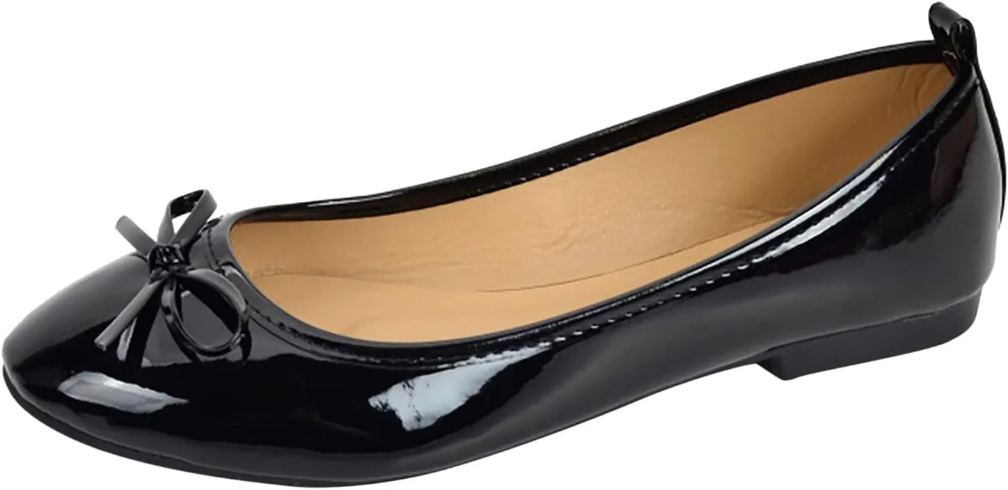 Non Slip Work Shoes Women Cute Women Loafers Round Toe Slip On CasualComfortable and Soft Lightweight Christmas Dress Shoes for Women Boat Shoes Men