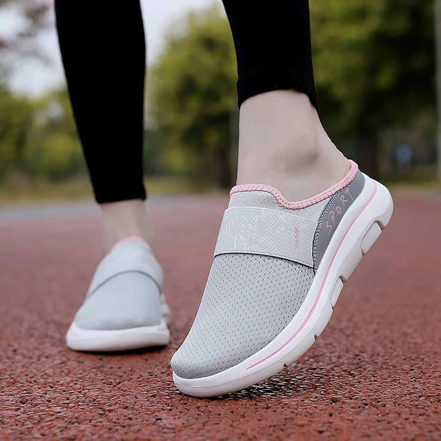 Non Slip Work Shoes Women Lether Business Casual Shoes Women Shoes Sneakers Tennis Comfy Running Walking Fitnes White Basketball Shoe White Loafers