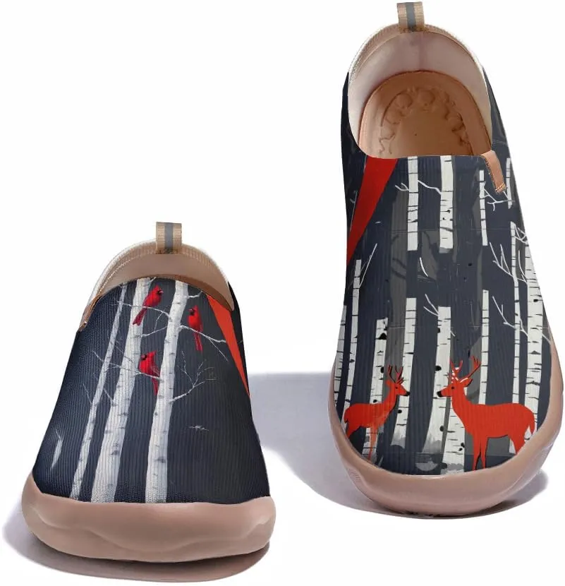 Onehorse Women's Color Travel Shoes Slip-Ons Lightweight Flats Sneakers Walking Casual Loafers