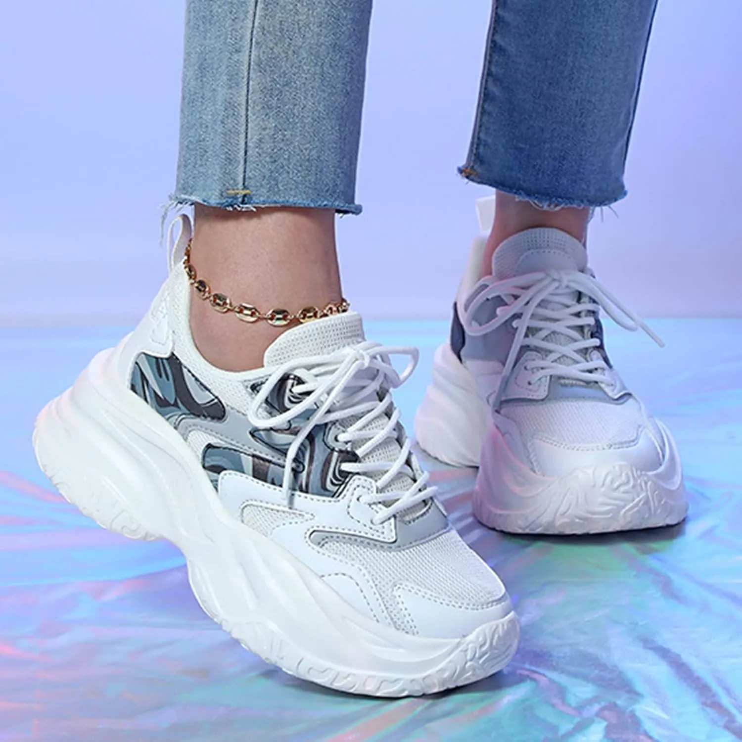 Platform Sneakers for Women Wide Size Black Slip On Shoes Women Dressy Casual Comfortable Nurse Shoes Wide Width for Women Slip Resistant Wedge Sneakers for Women 2023 Women's Everyday Winter Shoes