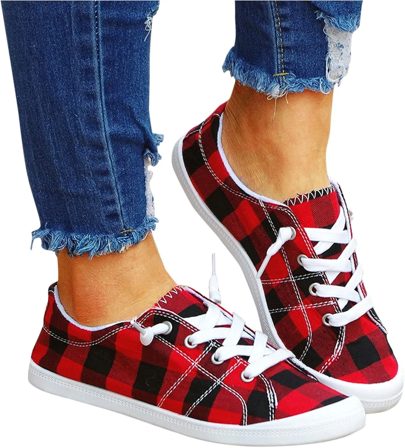 Platform Sneakers for Women Wide Width Zapatos para Mujeres Slip On Tennis Shoes for Women Business Casual Sneakers Women Arch Support Non Slip Shoes for Women