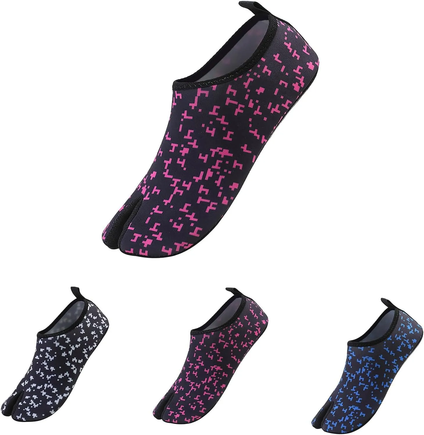 Quick Dry Aqua Water Shoes for Men Women Barefoot Swim Beach Pool Surf Hiking Kayaking Diving Yoga Sports Lightweight Breathable Socks