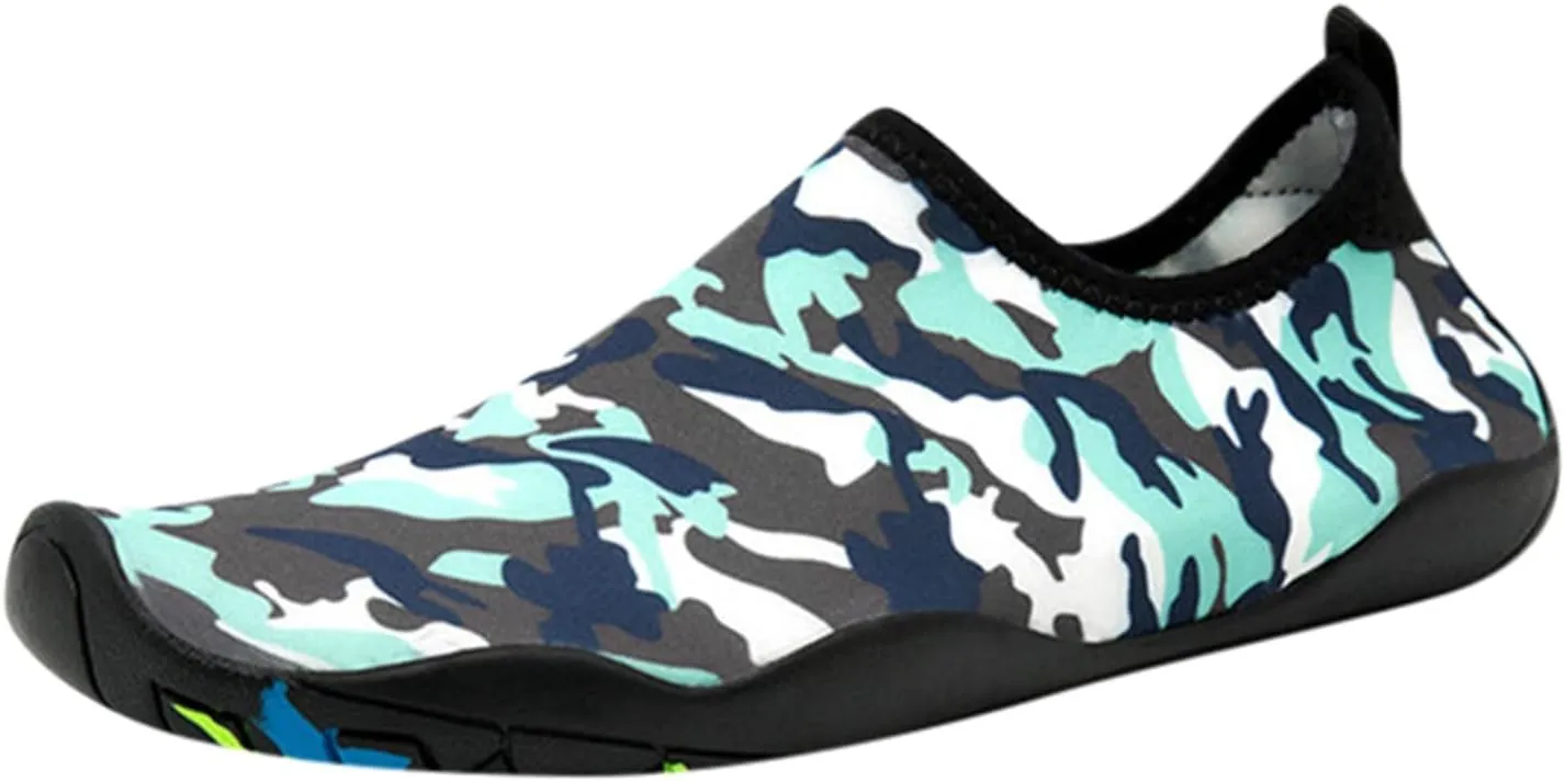 Quick Dry Barefoot Water Shoes Womens Mens Aqua Swim Beach Pool Shoes Lightweight Outdoor Sports Hiking Surf Yoga Exercise Footwear