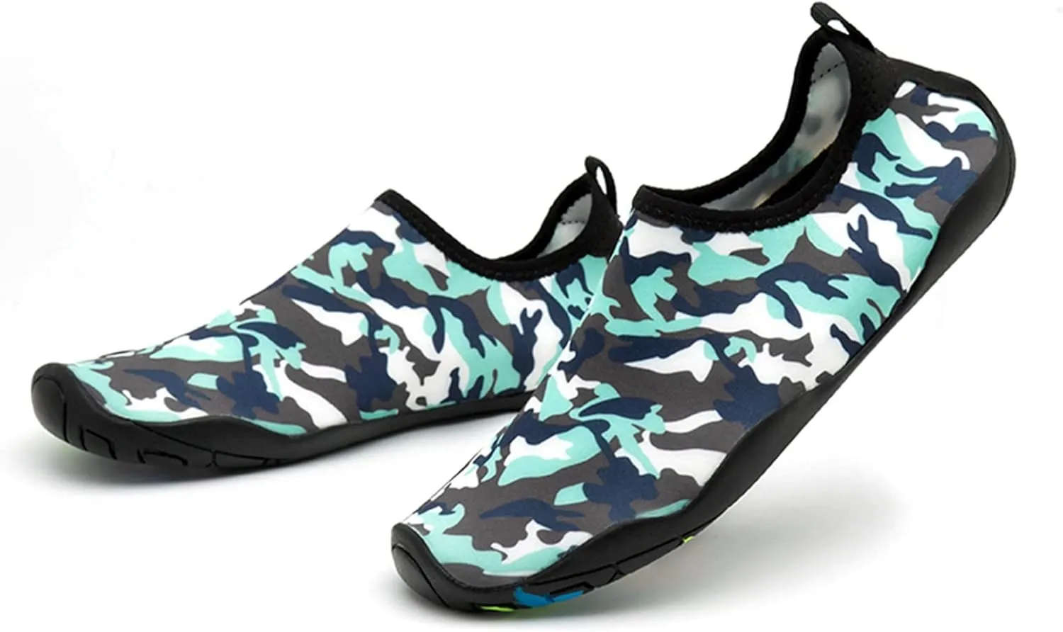 Quick Dry Barefoot Water Shoes Womens Mens Aqua Swim Beach Pool Shoes Lightweight Outdoor Sports Hiking Surf Yoga Exercise Footwear
