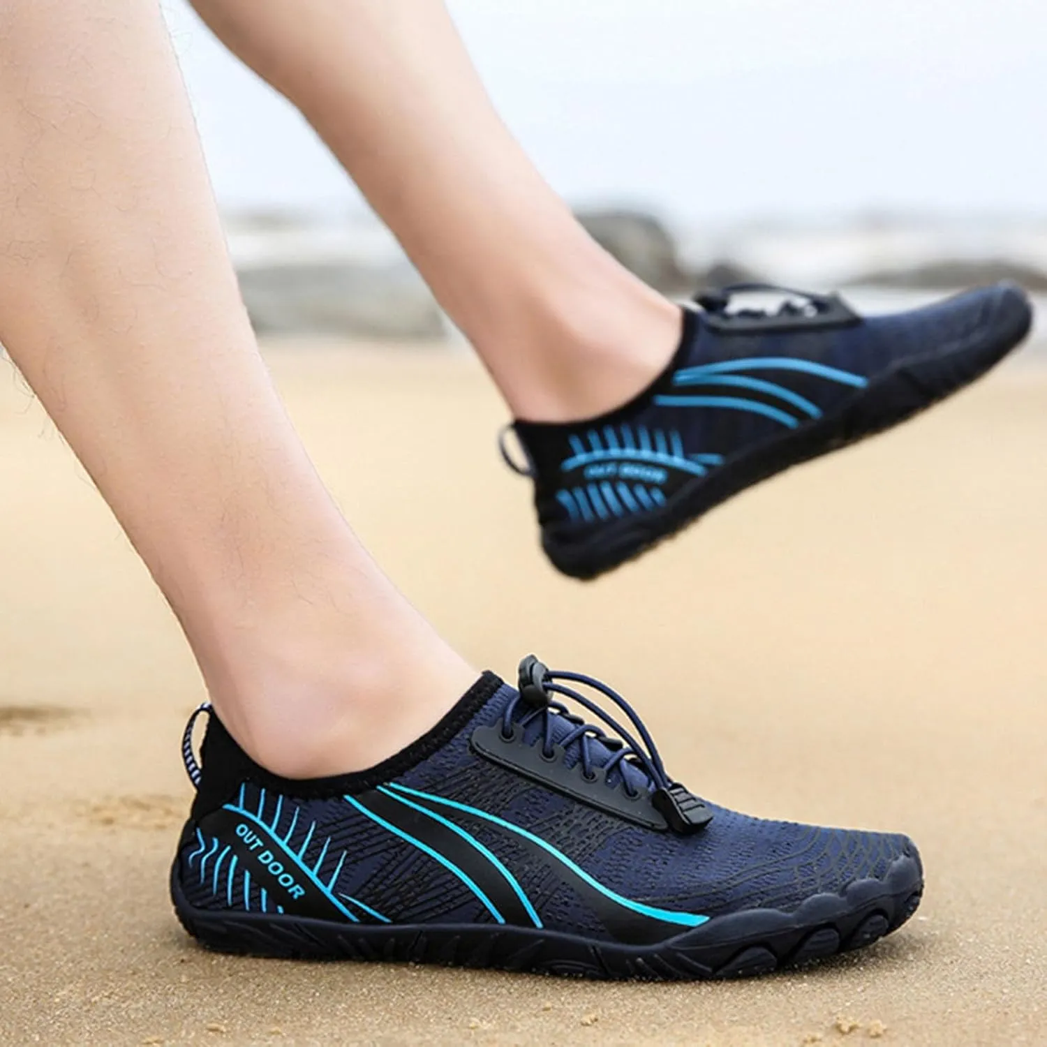 Quick Dry Water Shoes Non Slip Barefoot Aqua Socks Swim Beach Surf Yoga Camping Boating River Pool Sport Men Women Spring Shoe for Women 2025