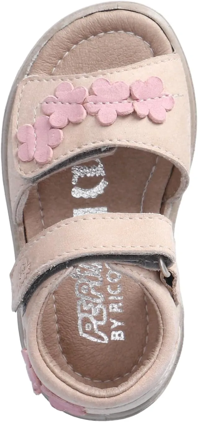 RICOSTA Tildi Girls' Strappy Sandals, Children's First Walking Shoes, Width: Medium