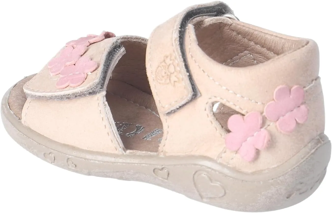 RICOSTA Tildi Girls' Strappy Sandals, Children's First Walking Shoes, Width: Medium