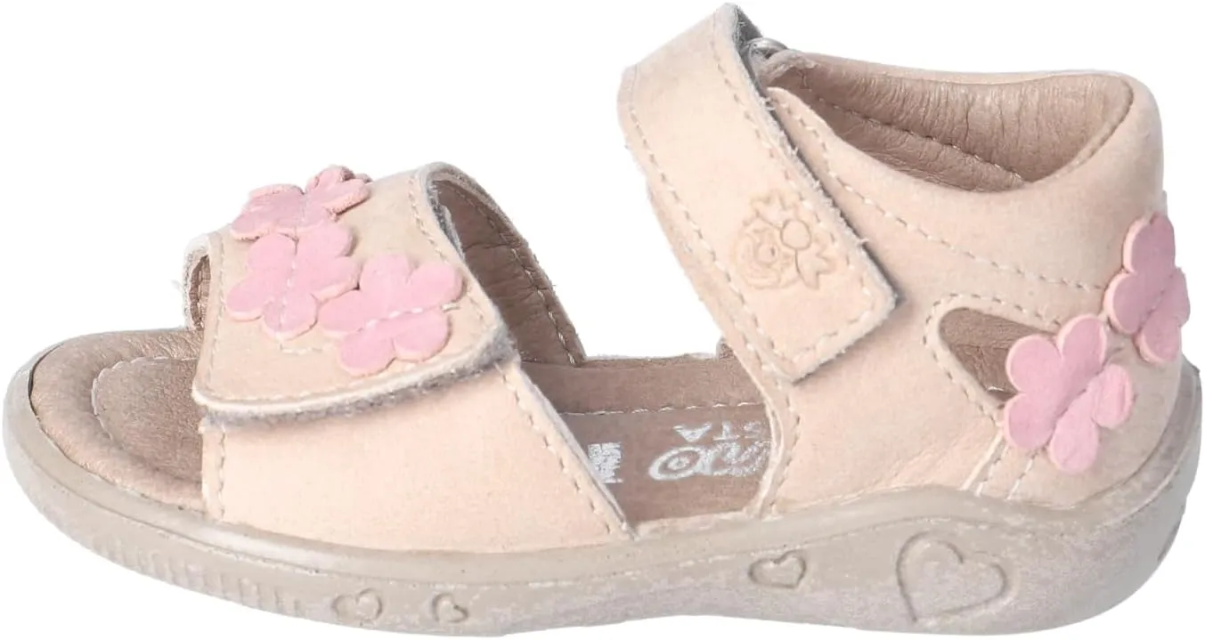 RICOSTA Tildi Girls' Strappy Sandals, Children's First Walking Shoes, Width: Medium