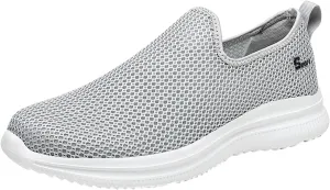 Running Shoes for Men Mesh Ladies Casual Shoes Platform Sneakers Men's KnitFlex Breeze Mesh Sneakers Oxfords Lace White Tennis Shoe Loafers Shoe