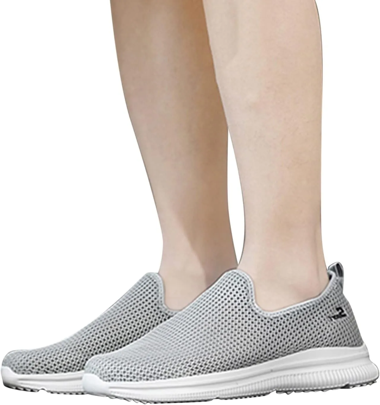 Running Shoes for Men Mesh Ladies Casual Shoes Platform Sneakers Men's KnitFlex Breeze Mesh Sneakers Oxfords Lace White Tennis Shoe Loafers Shoe