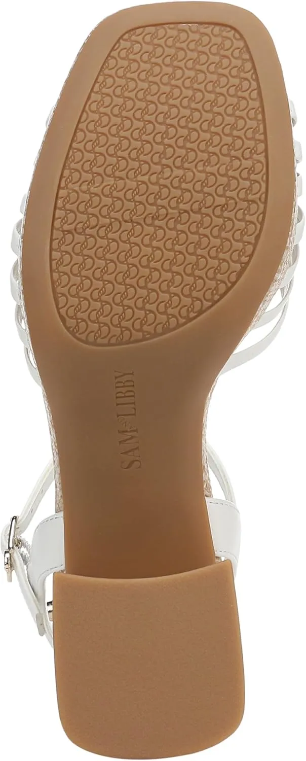 Sam & Libby Women's Lacey Heeled Sandal