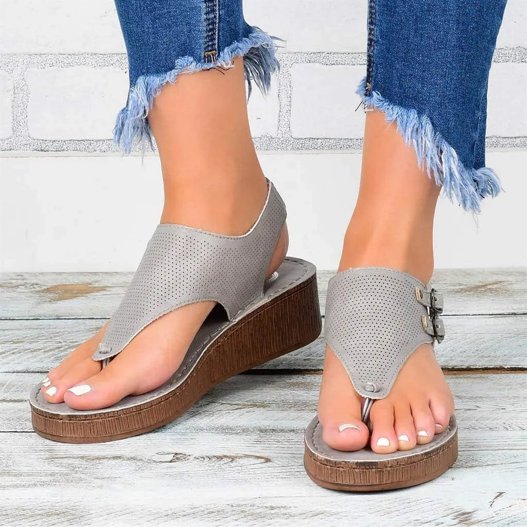Sandalias para Mujer Elegantes, Sandals for Women Slippers for Women Summer Fashion Sandals Flat Slippers Flip Flops