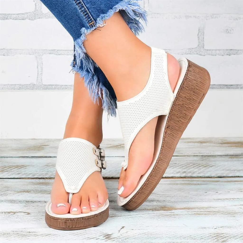 Sandalias para Mujer Elegantes, Sandals for Women Slippers for Women Summer Fashion Sandals Flat Slippers Flip Flops