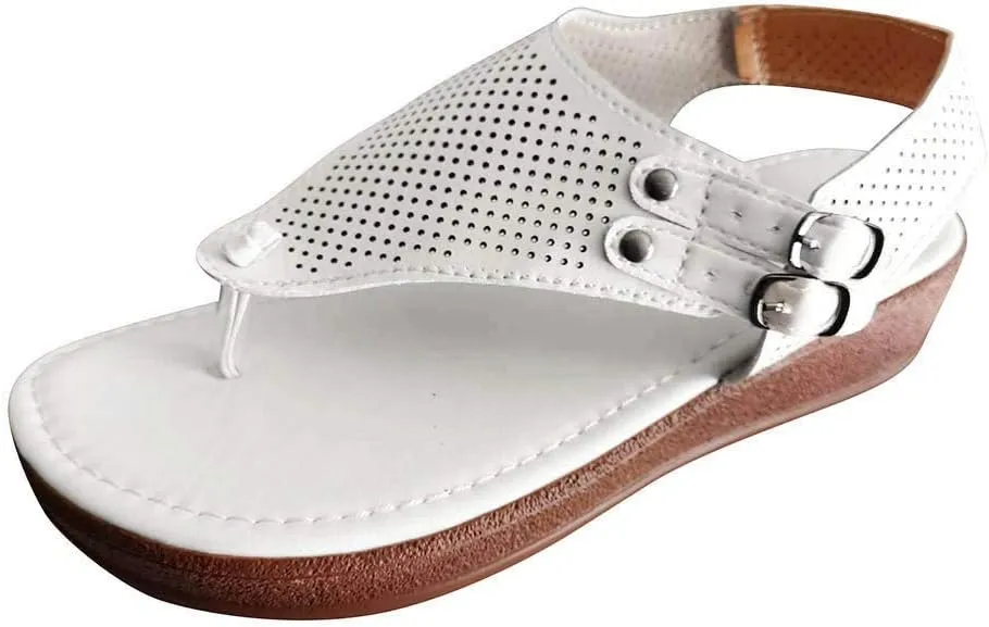 Sandalias para Mujer Elegantes, Sandals for Women Slippers for Women Summer Fashion Sandals Flat Slippers Flip Flops
