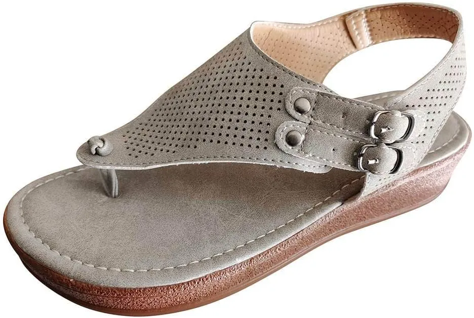 Sandalias para Mujer Elegantes, Sandals for Women Slippers for Women Summer Fashion Sandals Flat Slippers Flip Flops