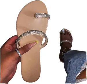 Sandals For Women Dressy Summer,Women Gladiator Sandals Flat,Summer Strappy Lace Up Open Toe Knee High Flat Sandal