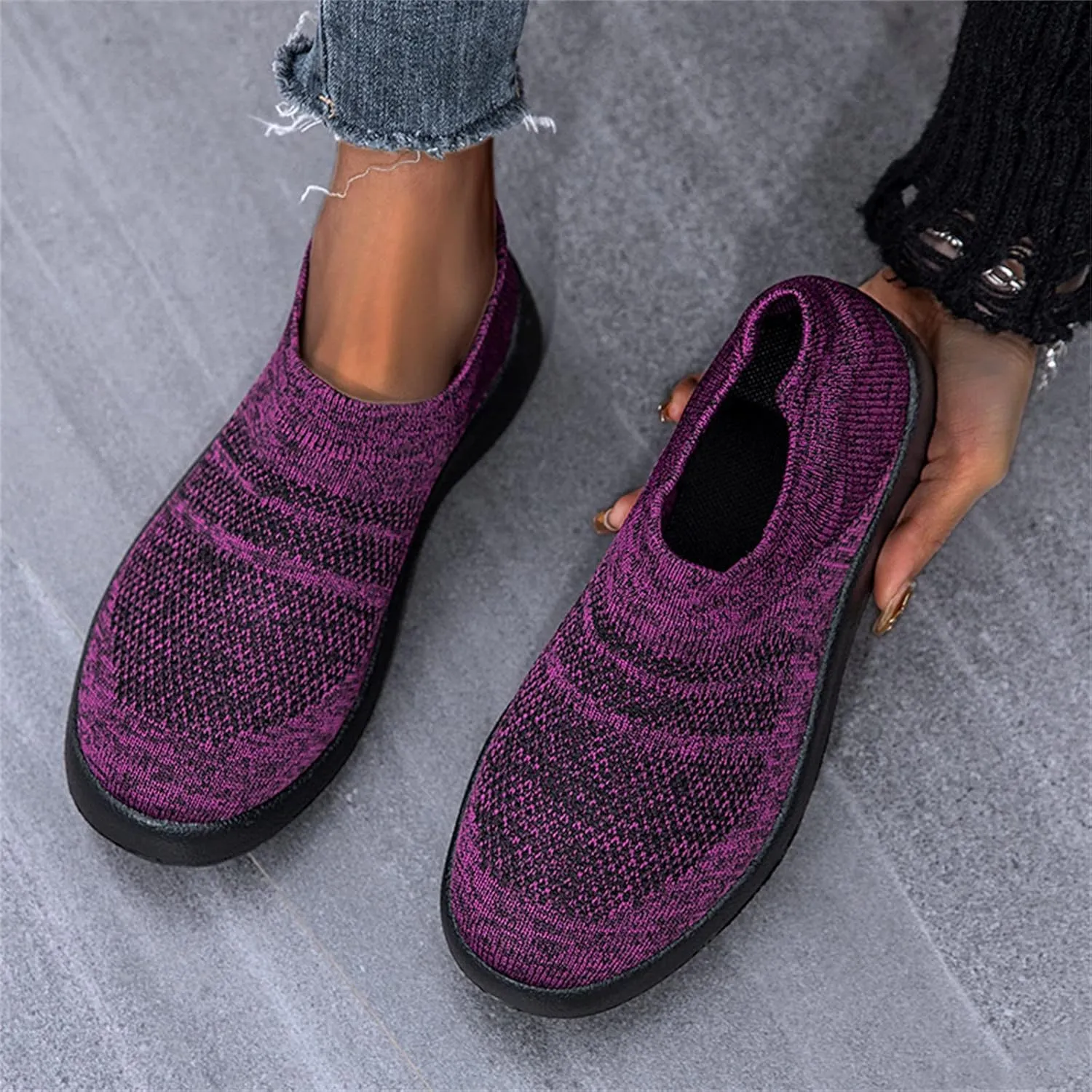SBGMoSJ 7.5 Wide Width High Top Women Sneakers Zapatos Antiderrapantes para Mujeres Black Shoes Women Casual Comfort Womens Sneakers Size 8 Black Zapatos para Entrenar Mujer Gym