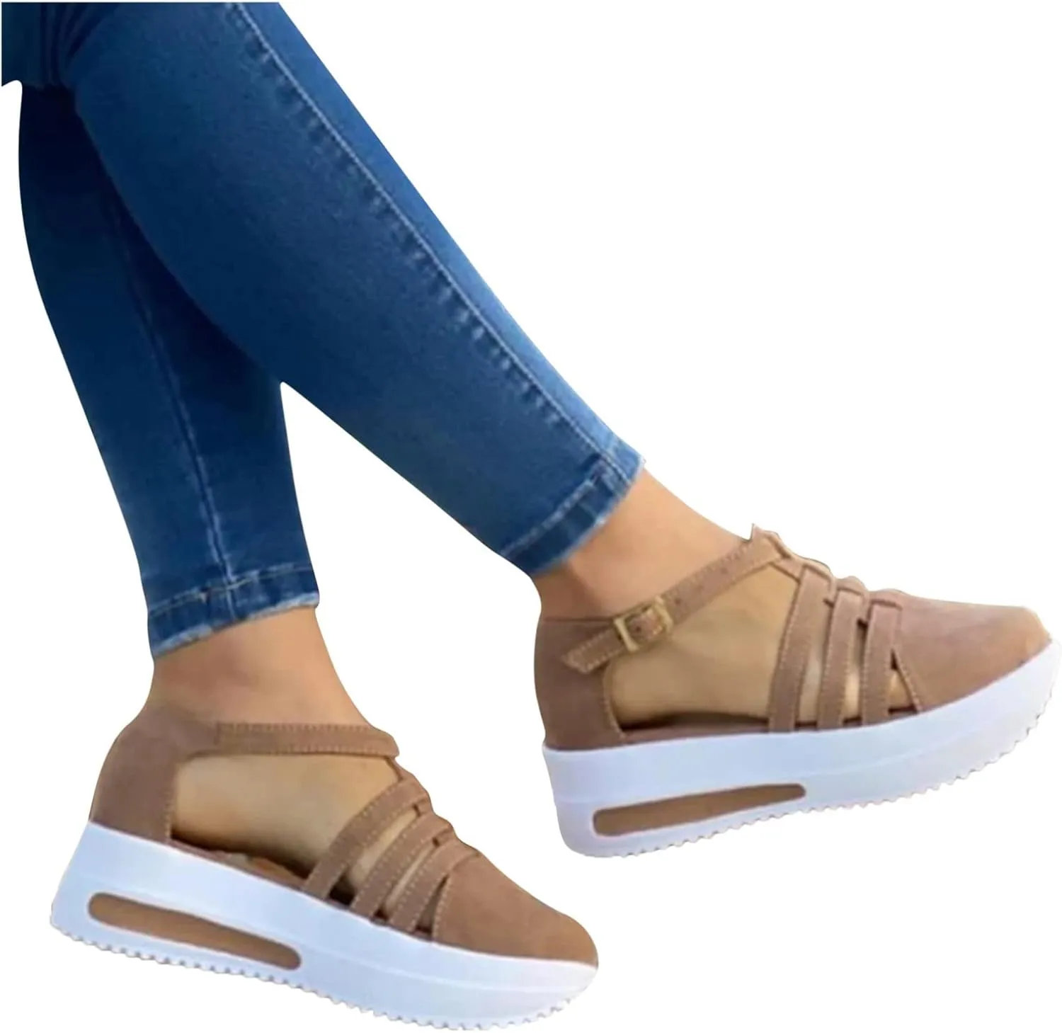 Shoes for Women Sandals, Womens Sandals Causal Peep Toe Platform Sandals Shoes Wedges Ankle Sandals
