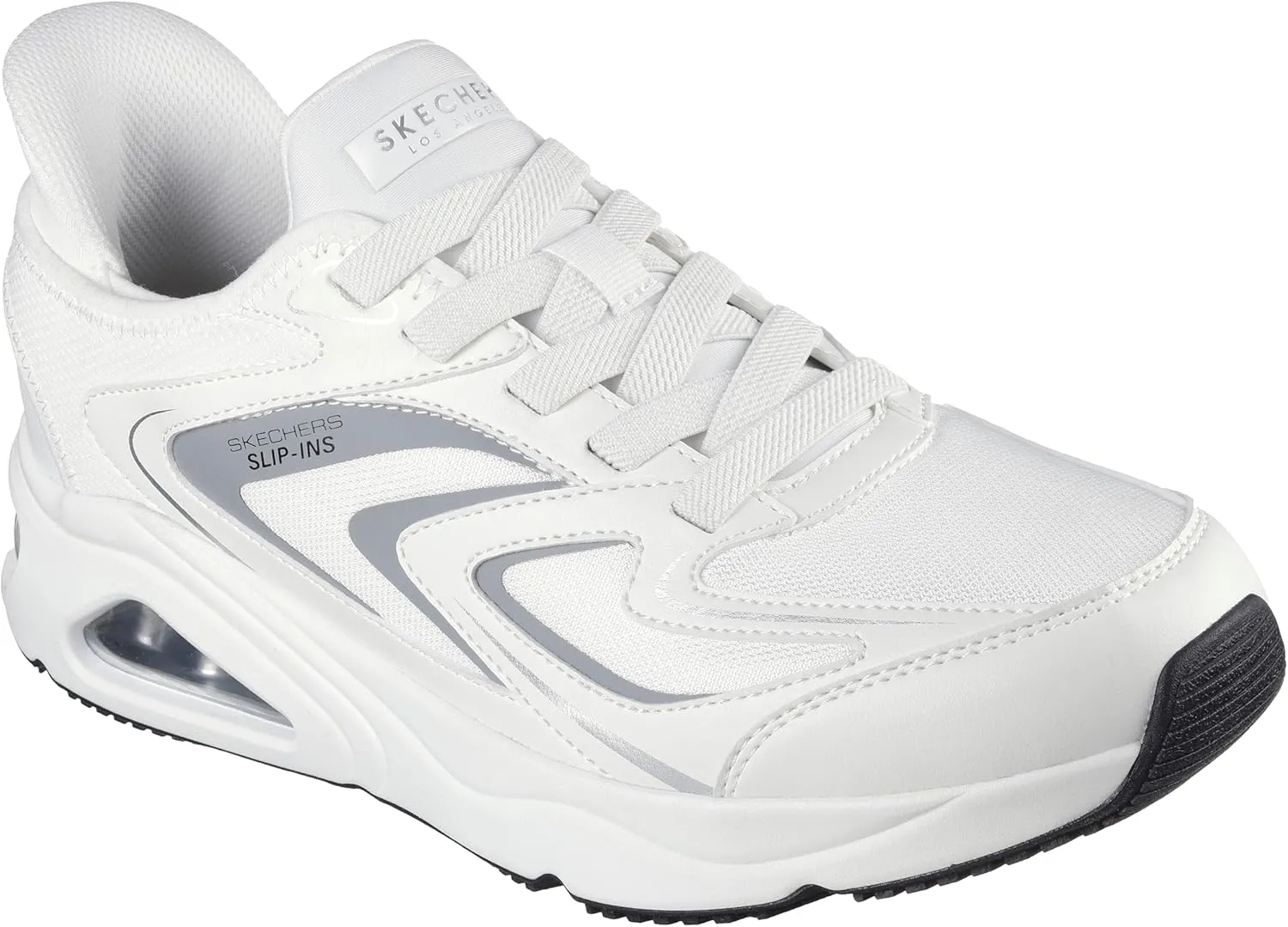 Skechers Mens Slip-Ins: Tres-Air Uno Vision-Airy White Lifestyle Sneakers Shoes 11