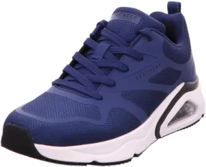 Skechers Revolution-AIRY Men's Low Trainers Blue Synthetic Textile Mix