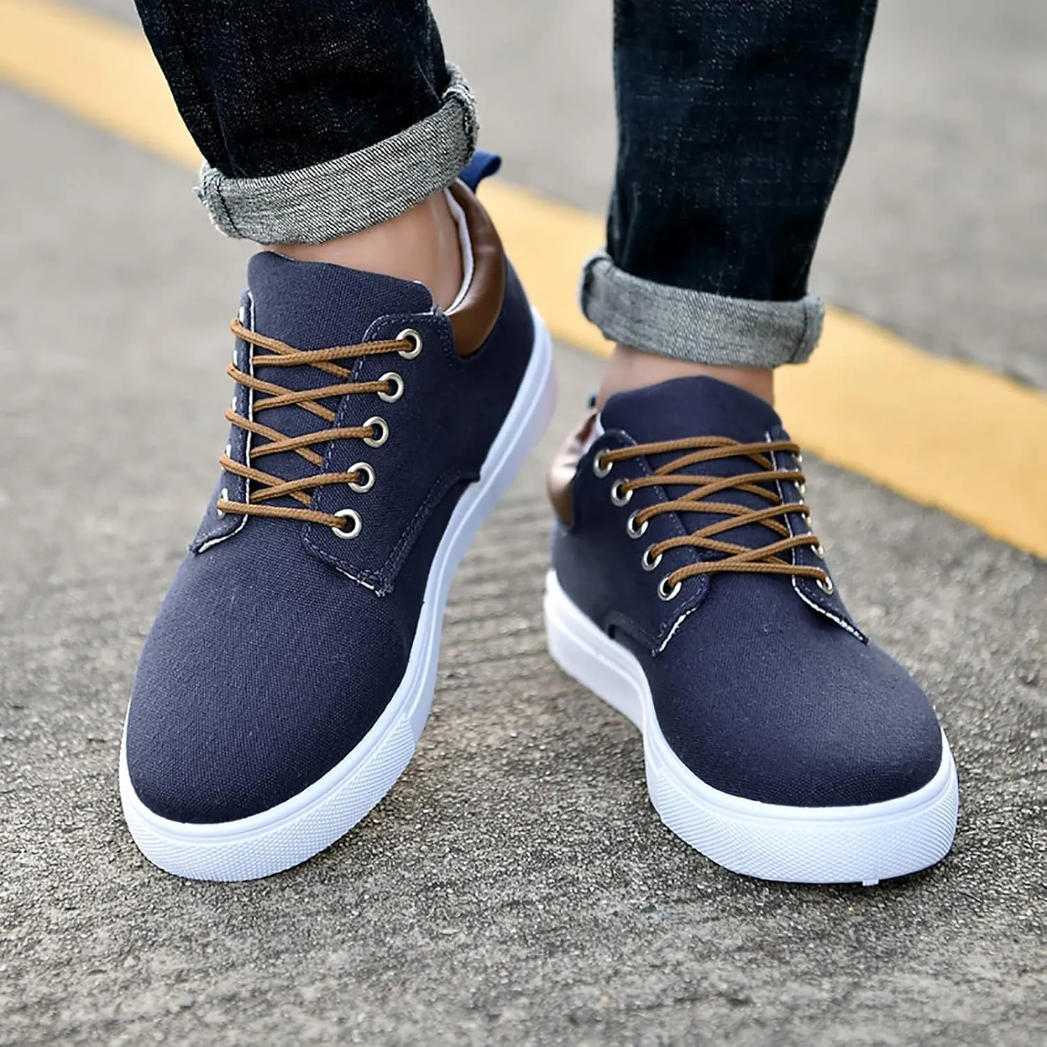 Slip On Casual Shoes White Platform Sneakers Mens Running Shoes Comfortable & Lightweight Women Loafers Comfortable Womens White Sneakers Casual