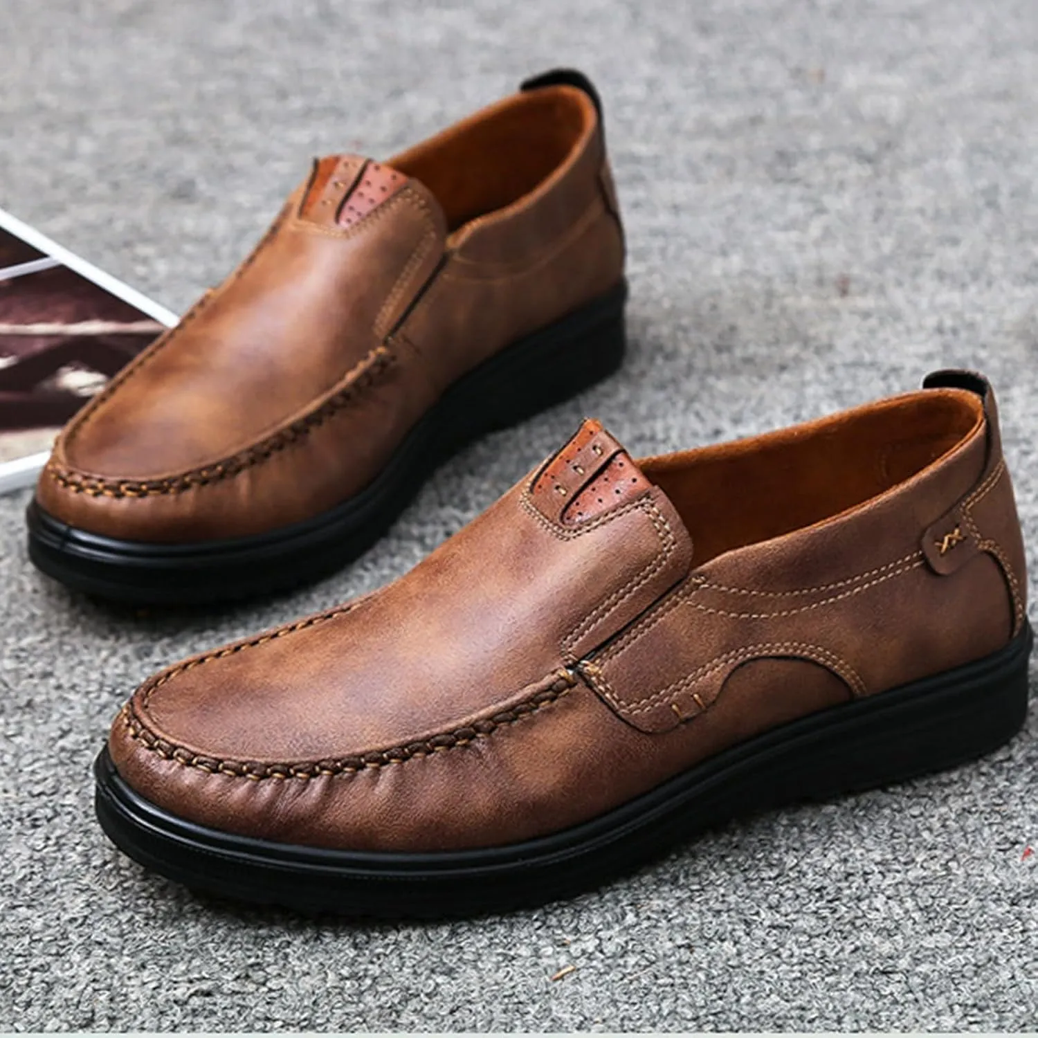 Slip On Shoes Women Womens Sneakers Wide Width Black Loafers Women Wide with Comfy Soft Cover Heel Christmas Sneakers Women Comfortable & Lightweight