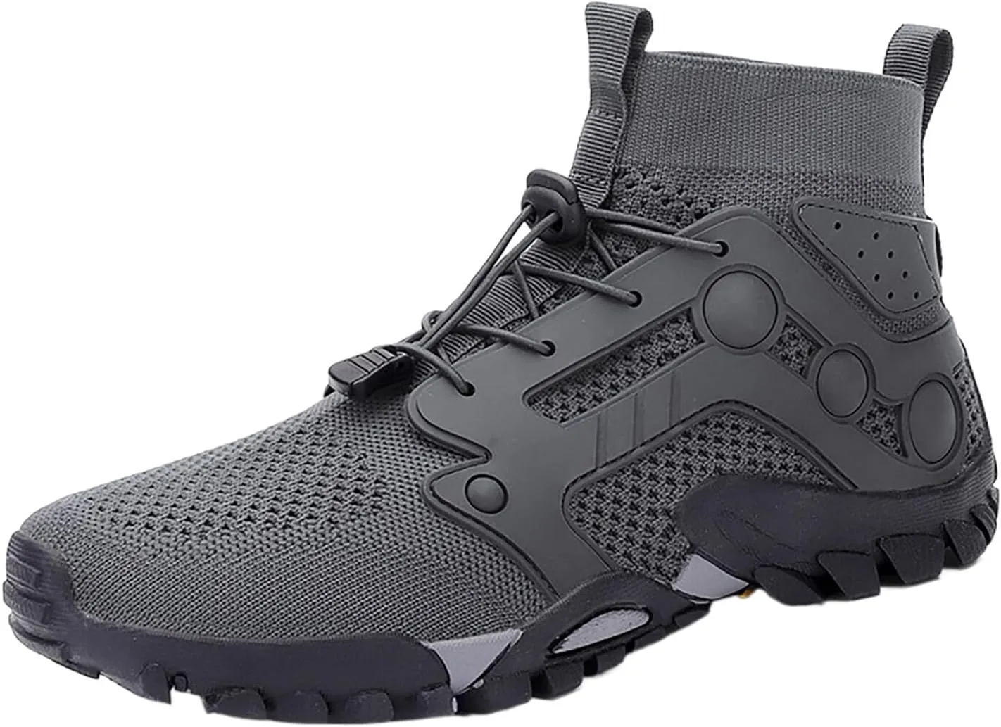 Slip on Walking Shoes for Men Comfort Memory Foam Hiking Shoes Breathable Lightweight Fashion Sneakers Non Slip Arch Support Cushioning Training Gym Shoes Wide Width