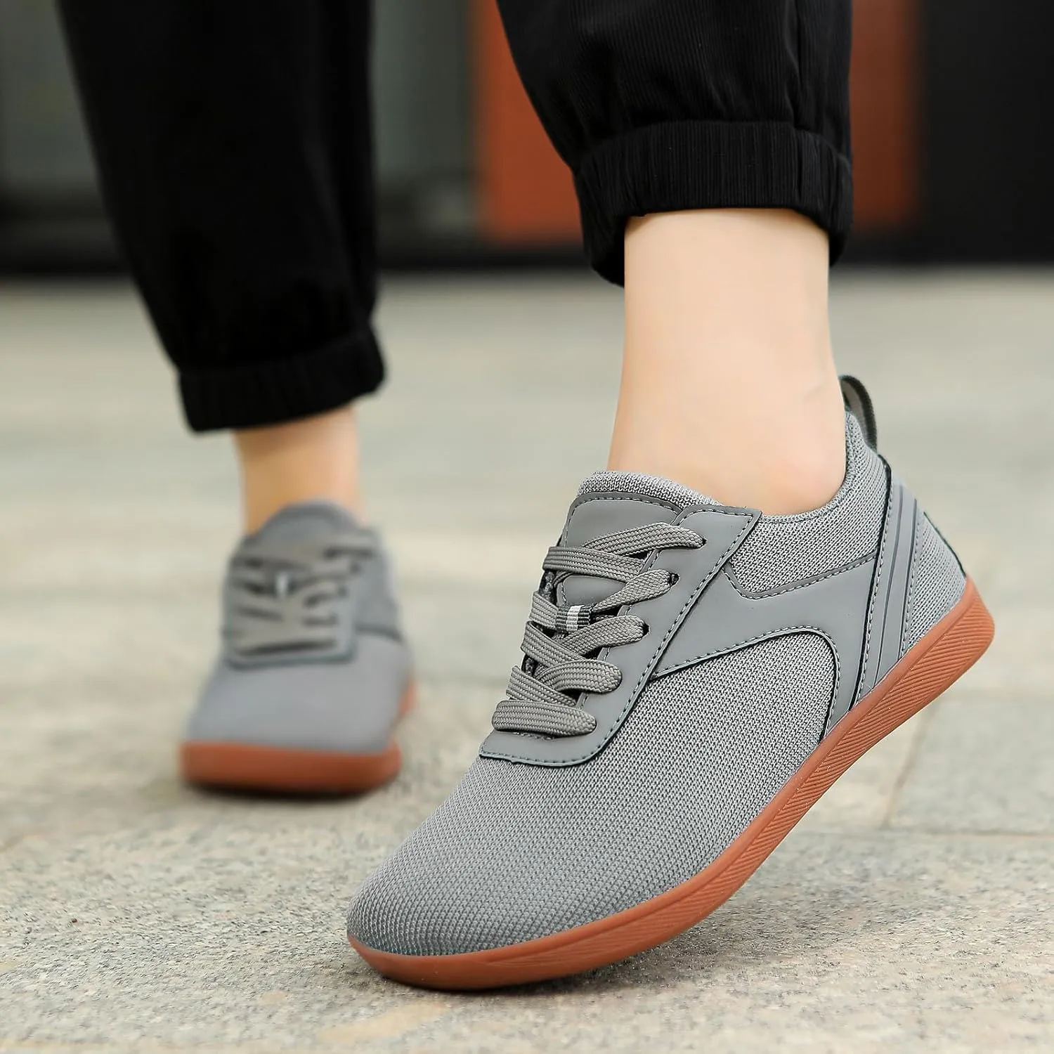 Slip on Walking Shoes for Men Comfortable Memory Foam Breathable Fashion Sneakers Non Slip Travel Jogging Training Gym Shoes Wide Width