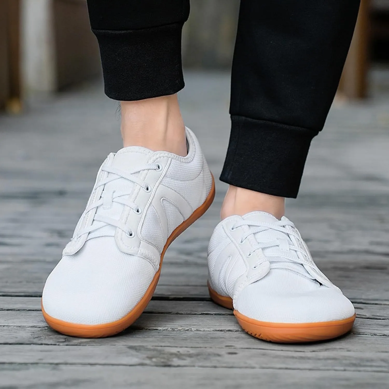 Slip on Walking Shoes for Men Comfortable Memory Foam Ultra Lightweight Breathable Fashion Sneakers Lace Up Non Slip Arch Support Vacation Training Gym Shoes Wide Width