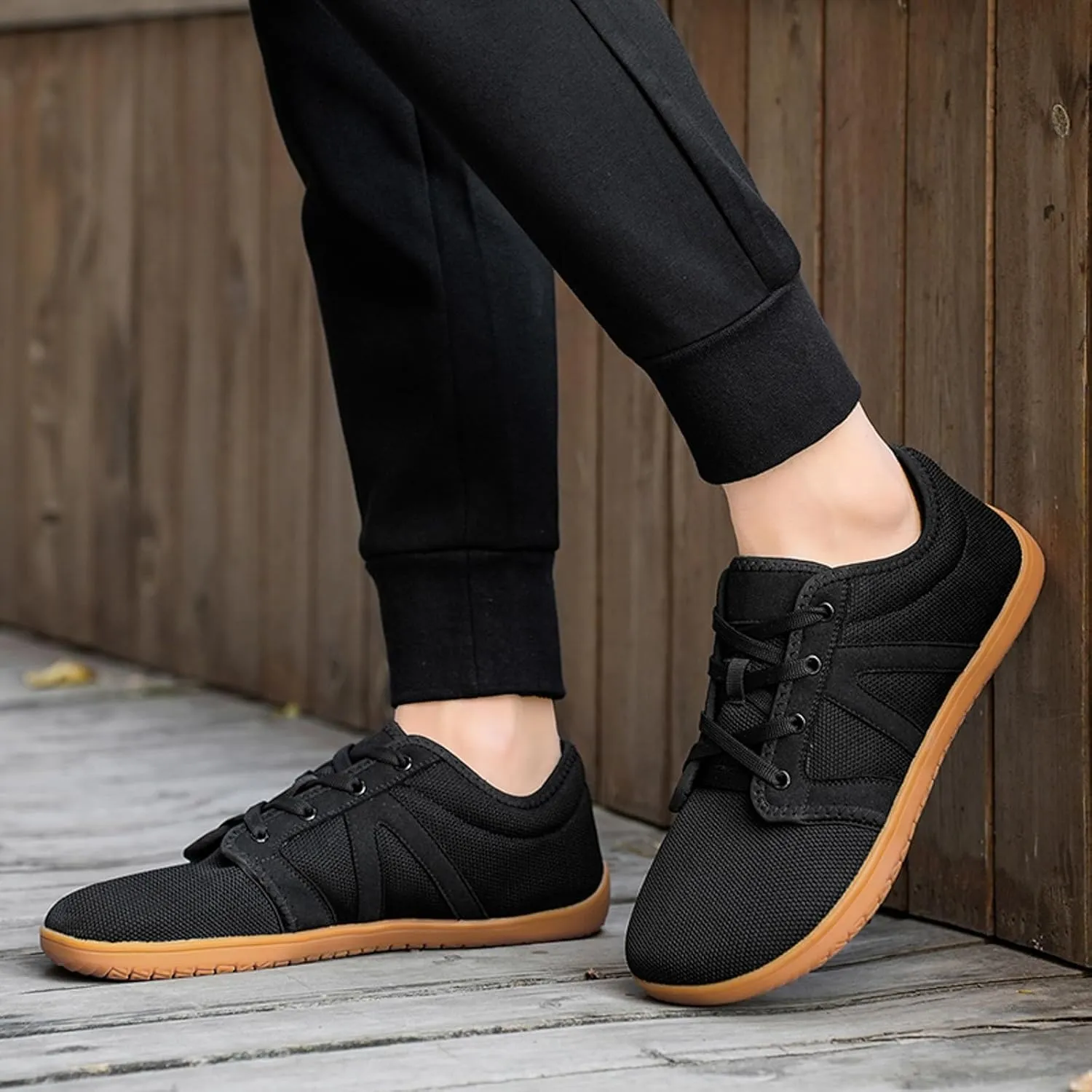 Slip on Walking Shoes for Men Comfortable Memory Foam Ultra Lightweight Breathable Fashion Sneakers Lace Up Non Slip Arch Support Vacation Training Gym Shoes Wide Width