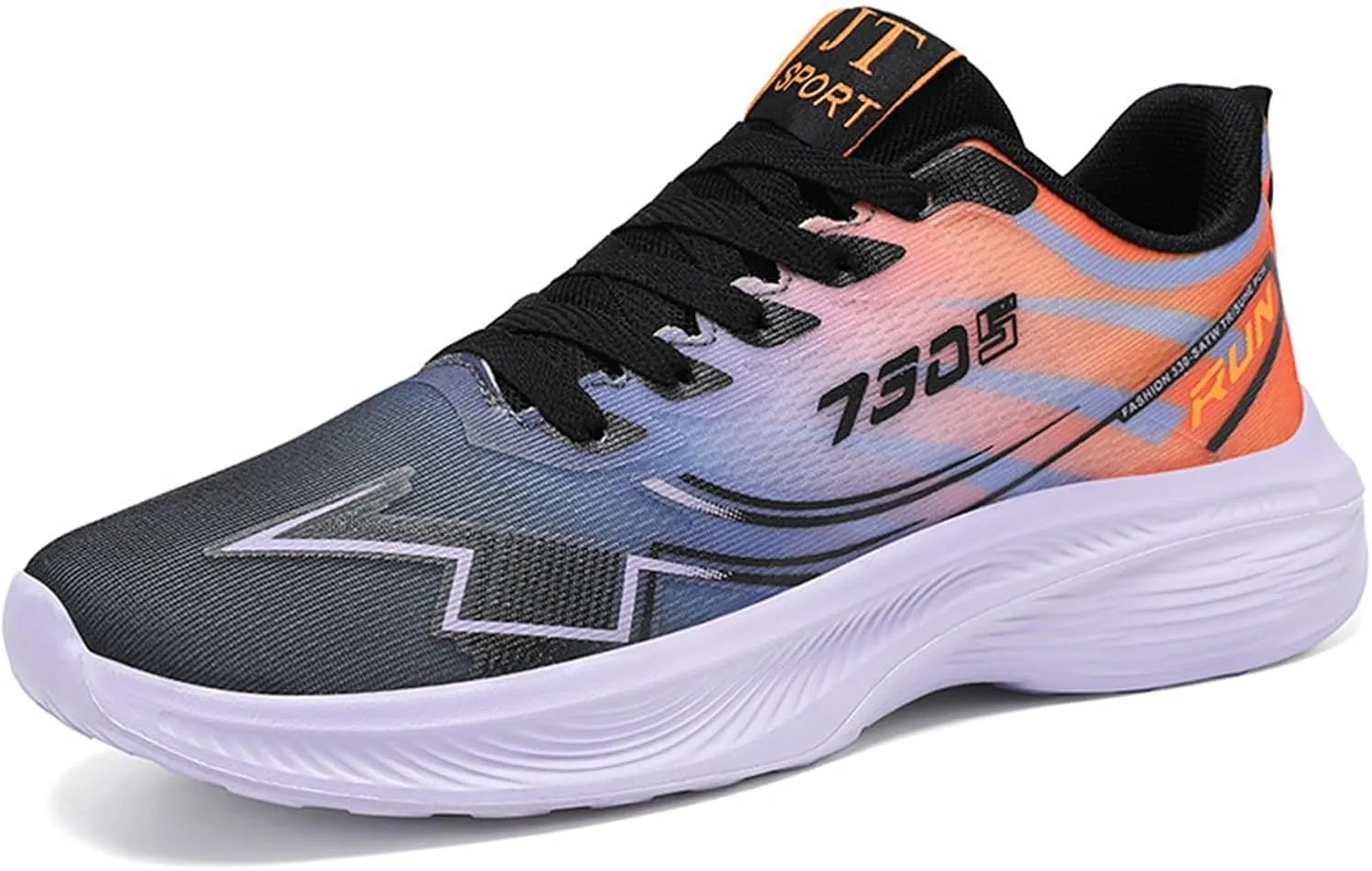 Sneakers for Women Clearance Mens Athletic Shoes Women's White Fashion Sneakers Round Toe Flats Comfortable Women Loafers Comfortable Dress Sneakers Men
