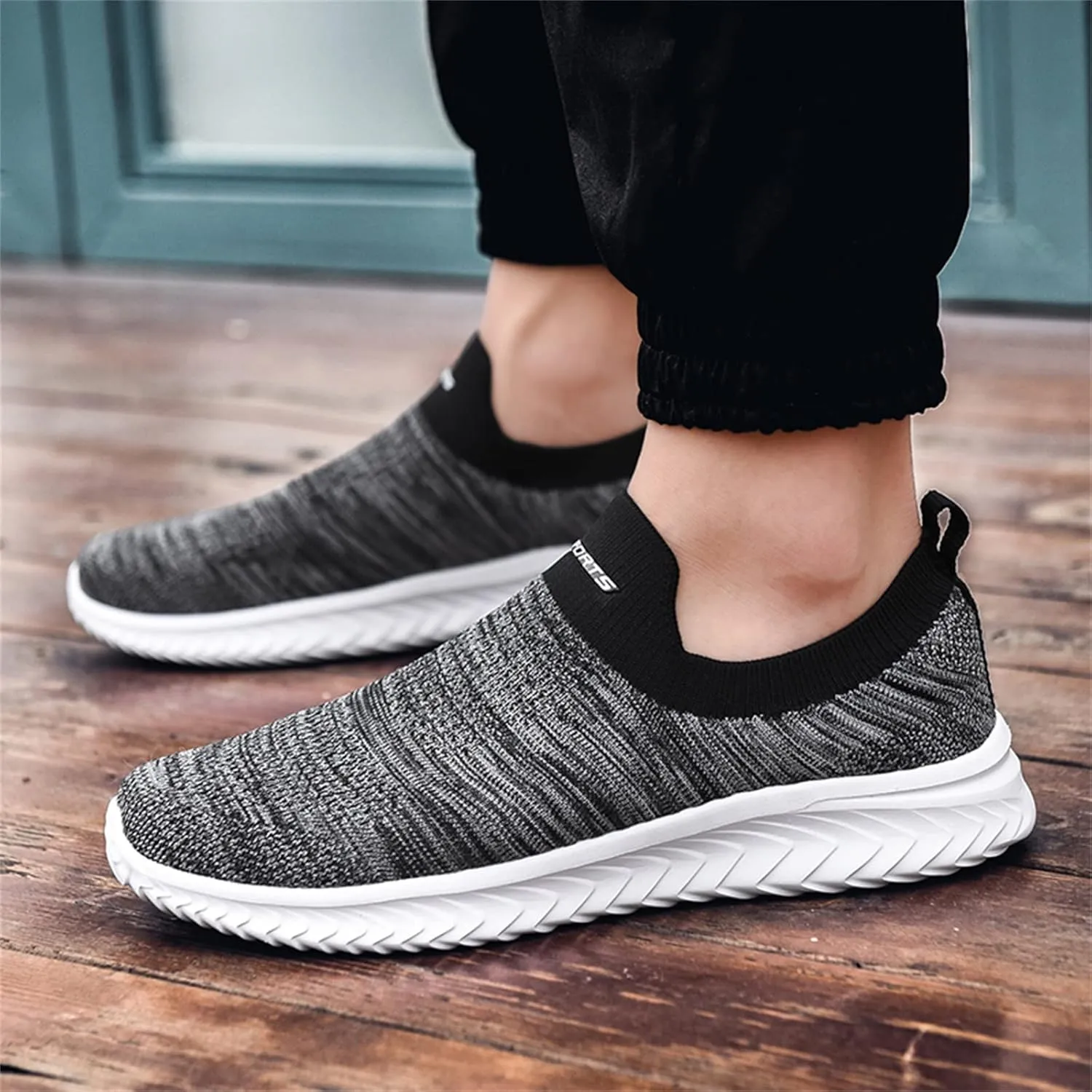 Sneakers for Women Running Shoes Slip On Casual Tennis Shoes Men Fashion Ladies Casual Shoes Black Sneakers White Tennis Shoe Loafers Dress Shoe
