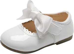 Toddler Dress Shoes,Infant Kids Baby Girls Butterfly Knot Princess Leather Shoes Sandals 0-7 Years
