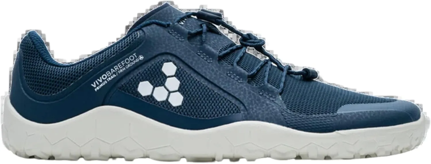 Vivobarefoot Primus Trail II FG Mens Barefoot Off-Road Shoes | Lighweight for Speedy Hikers | Water & Puncture Resistant for All Weather & Terrains | Wide Toe Box