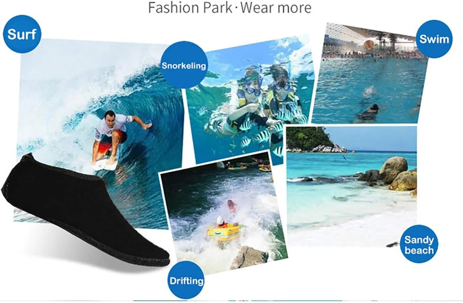 Water Shoes for Women Barefoot Aqua Yoga Socks Quick Dry Barefoot Water Shoes Womens Wide Width for Beach or Water Sports