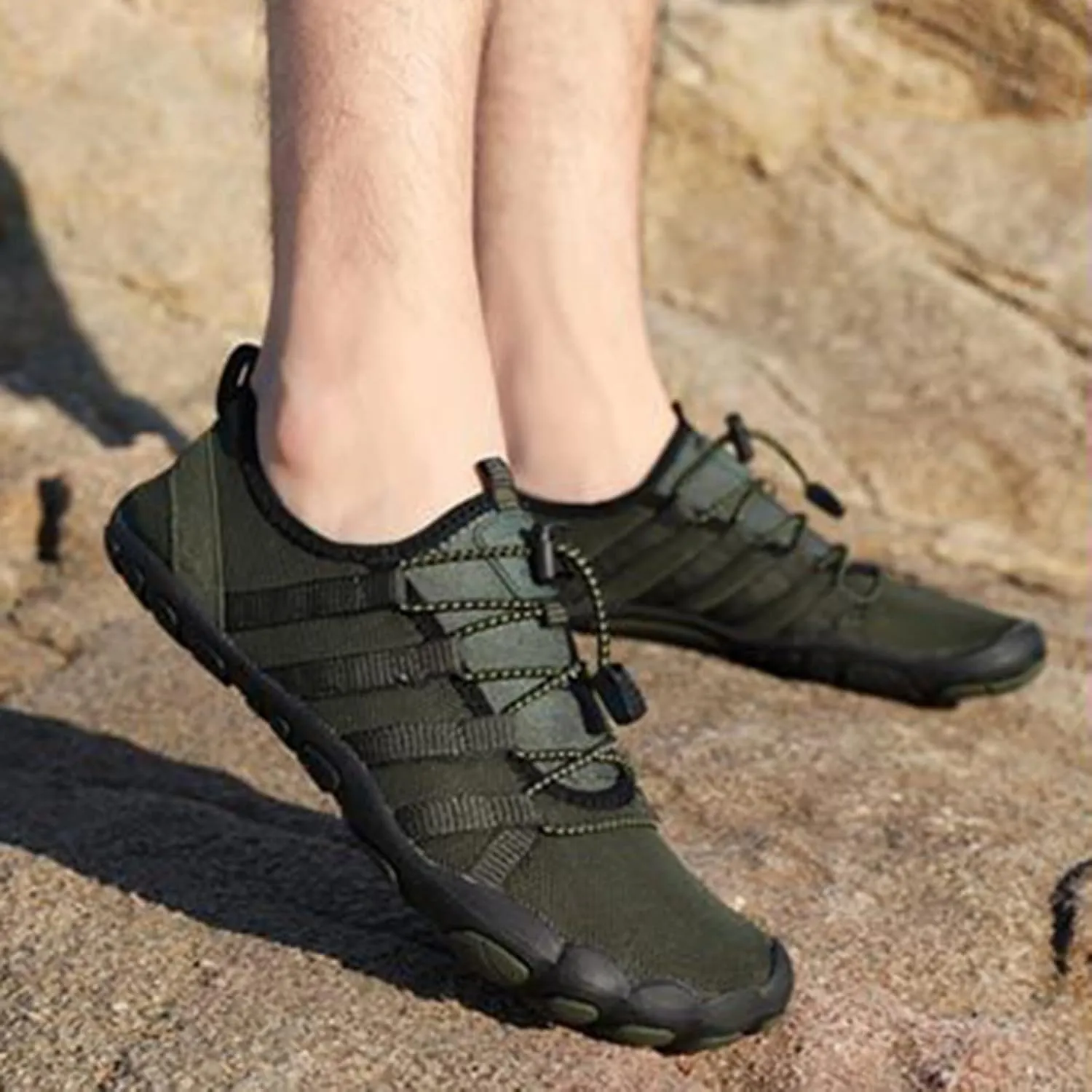 Water Shoes Men Wide Width Breathable Barefoot Shoes Water Hiking Shoes for Men Water Shoes for Women Wide Width Quick Drying Sports Aqua Shoes for Pool Beach Surf Walking Water Park